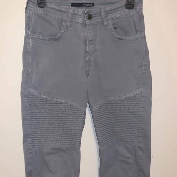 Anna Rita N Made in Italy green khaki pants - Picture 3 of 9